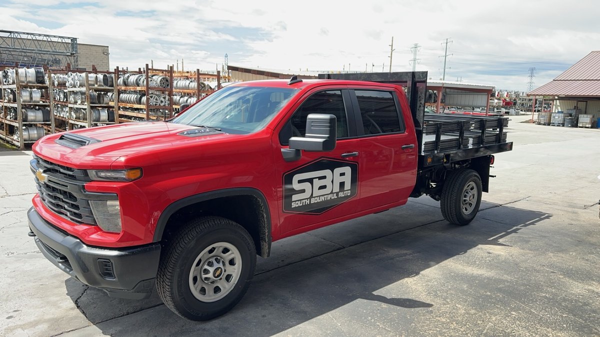 South Bountiful Auto service truck in our parts yard